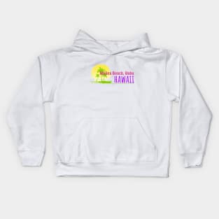 Life's a Beach: Wailea Beach, Oahu, Hawaii Kids Hoodie